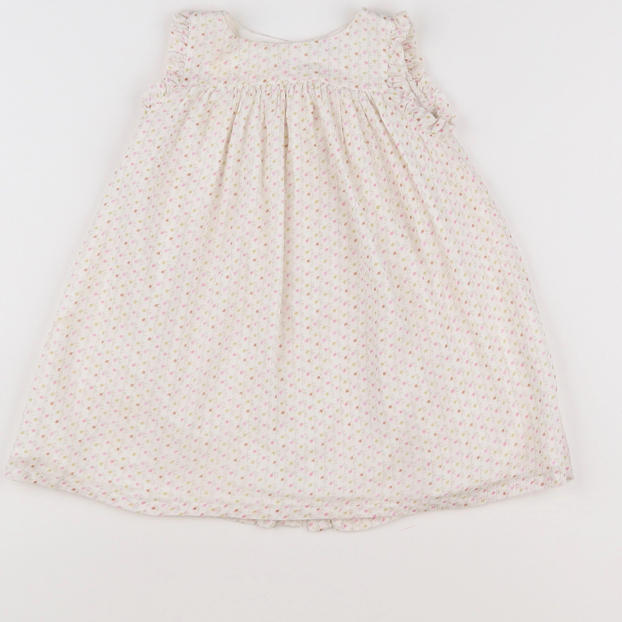 Boutchou - robe blanc - 12 mois